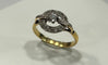 Bague Bague or jaune diamants 58 Facettes LP319
