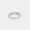 Bague 53 Bague type jarretière en or gris et diamants 58 Facettes BEA3623X2