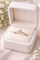 Bague 57 Bague solitaire en or jaune avec un diamant naturel. 58 Facettes 50351