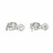 Chopard Boucles d'oreilles Happy Diamond  Or blanc Diamant