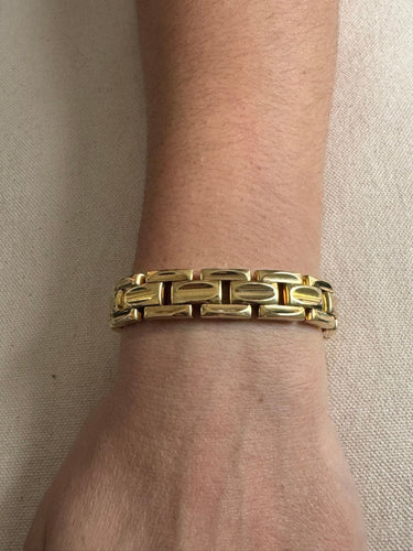 Bracelet Bracelet en or rose et jaune 58 Facettes