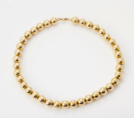 Collier Collier boules 58 Facettes