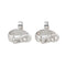 Boucles d'oreilles Chopard Boucles d'oreilles Happy Diamond  Or blanc Diamant 58 Facettes 4410625CN