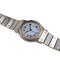 Montre Cartier Santos Round Octagon Date 2966 Large Octogonale Gold Stainless Steel 58 Facettes