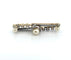 Broche Broche or et platine , diamants et perles 58 Facettes