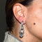 Boucles d'oreilles Orecchini Decò - Boucles d’oreilles perles akoya et diamants en or blanc 18 kt 58 Facettes OR106