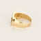 Bague 58 Bague en or jaune et or gris 14k 58 Facettes MTB1142