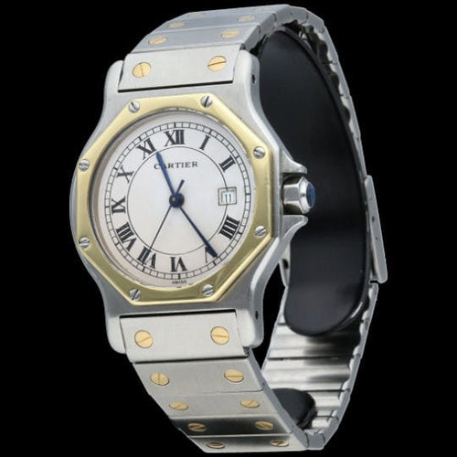 Montre Cartier Montre Santos Octagon 58 Facettes MT40662
