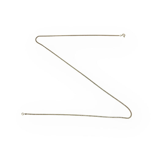 Collier Chaîne maille gourmette or jaune 50 cm 58 Facettes 149056874