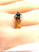 Bague 59 Bague or jaune 3 saphirs 58 Facettes AB375