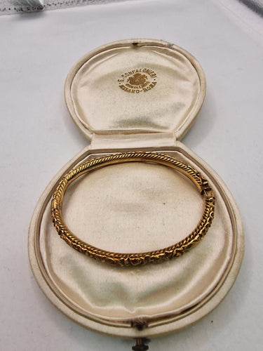 Bracelet Bracelet vintage du début des années 1900 par Confalonieri en or jaune 58 Facettes