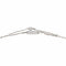 Collier Collier Pendentif Or blanc Saphir, Diamant 58 Facettes 4878497CN