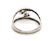 Bague 58 Bague Or blanc Saphir 58 Facettes 1180544CD