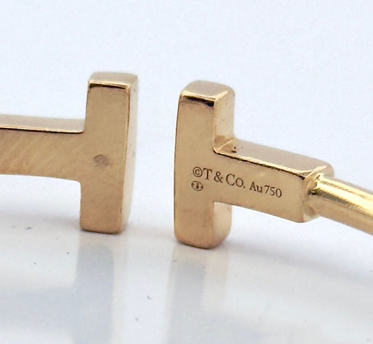 Bracelet jonc Tiffany & Co en or jaune 18 carats