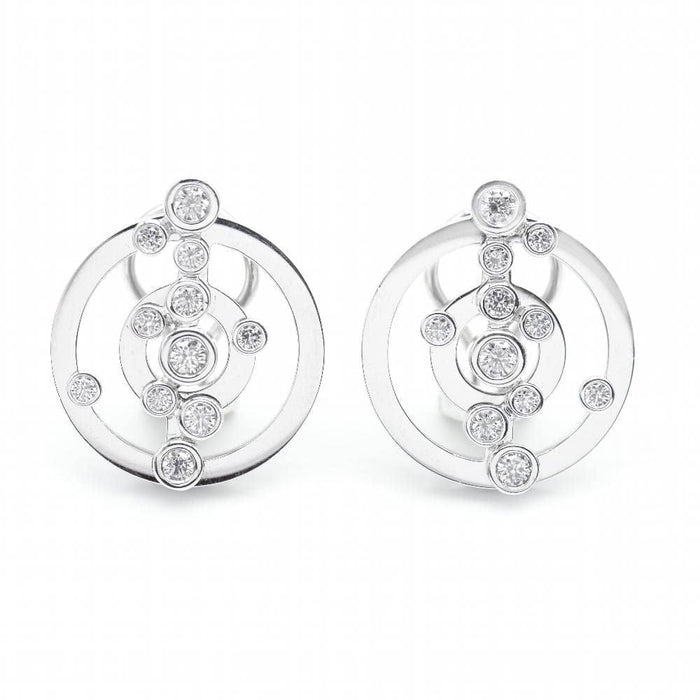 Boucles d'oreilles Boucles d'oreilles ADAGIO en or et diamants 58 Facettes N102891