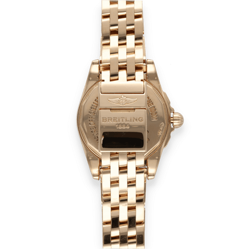 Montre Montre Breitling Galactic Dame - Or rose 18 carats - Quartz - 29 mm - 2019 - Ensemble complet 58 Facettes FB10217