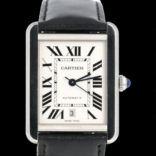 Montre Cartier Montre Tank Solo Xl 58 Facettes MT44351