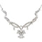Collier Collier Or blanc Diamant 58 Facettes 4061325CN