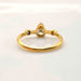 Ring 56 Ring Yellow gold Diamonds 0.51 ct 58 Facettes