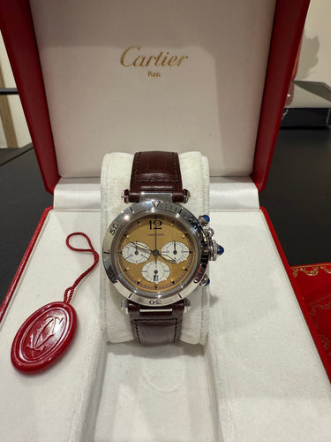 Montre Cartier - Montre Homme Modèle Pasha 58 Facettes 1.0000390/1
