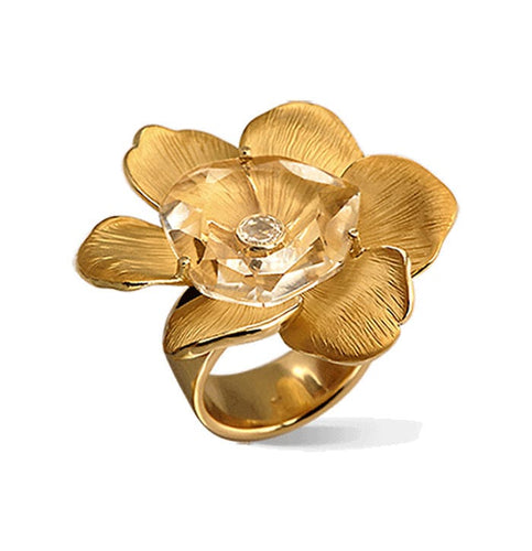 Bague 54 Carrera Y Carrera - Bague Gardenia 58 Facettes DA11558011301