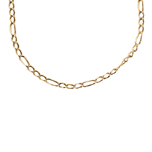 Collier Chaîne en or jaune & blanc 58 Facettes MTB1218