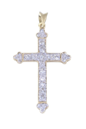 Collier Croix Diamants 58 Facettes 083621