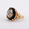 Bague 54 Bague ancienne or jaune et porcelaine 58 Facettes
