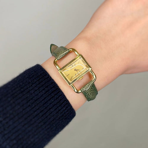 Montre Montre "Etrier" - Jaeger LeCoultre 58 Facettes 210114R