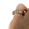 Bague 50.5 Bague design contemporaine en or avec diamants 58 Facettes Q292B