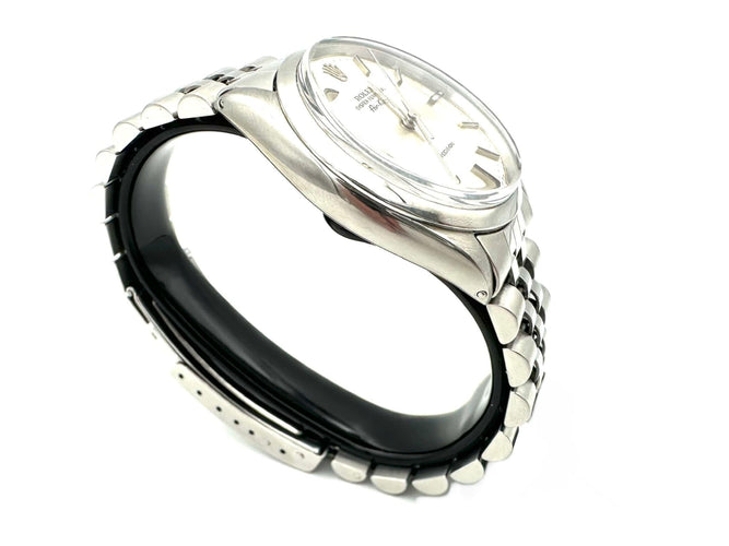 Montre ROLEX. Montre "Oyster perpetual Air King" vintage (réf.5500) 58 Facettes