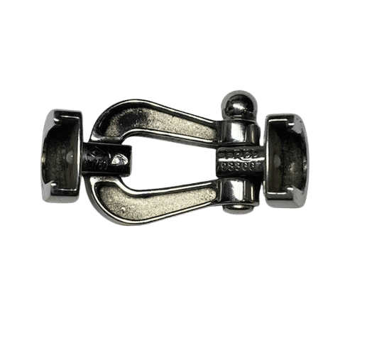 Bracelet FRED - Bracelet force 10 GM en or blanc et acier 58 Facettes 250186