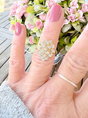 Bague Bague Diamants Or 18 K 58 Facettes AA 1630