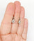 Boucles d'oreilles Dormeuses marguerite - Boucles d’oreilles en or 18k, platine et diamants 58 Facettes A06632