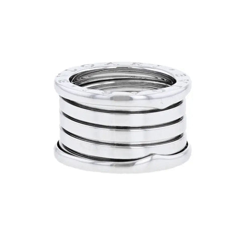 Bague Bulgari B.zero1 à 5 anneaux en or blanc