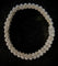 Bracelet Bracelet rivière or blanc double orné de 80 brillants de 0,03 carat chacun 58 Facettes