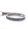 Bracelet Bracciale tennis en or blanc 18k et zaffirs, diamants 58 Facettes