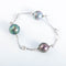 Bracelet BRACELET PERLES DE TAHITI ET DIAMANTS 58 Facettes 0