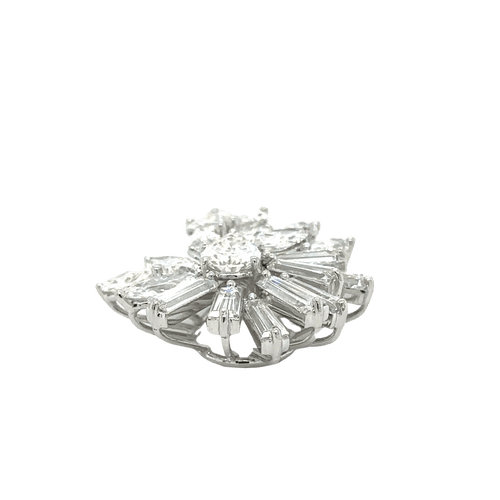 Pendentif Pendentif Cocktail platine et diamants 58 Facettes 1.0002595/5