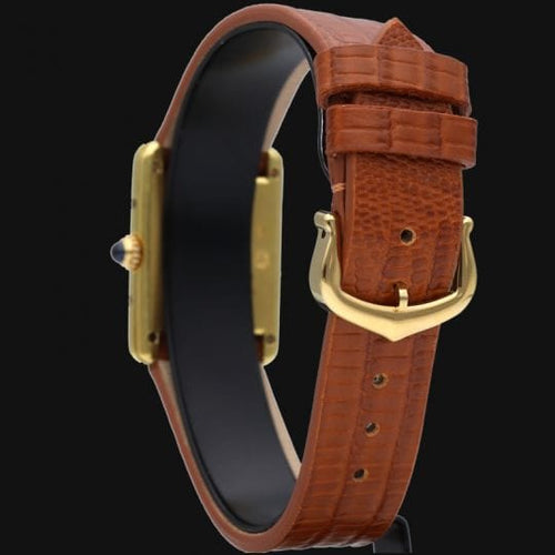 Montre Cartier Montre Must De Cartier Vermeil 58 Facettes MT44361