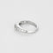 Bague 51.5 Solitaire or blanc diamants 58 Facettes LP1230/11