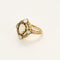 Bague 49 Charmante Bague de jeune fille en or jaune, opales et diamants 58 Facettes PRG1880