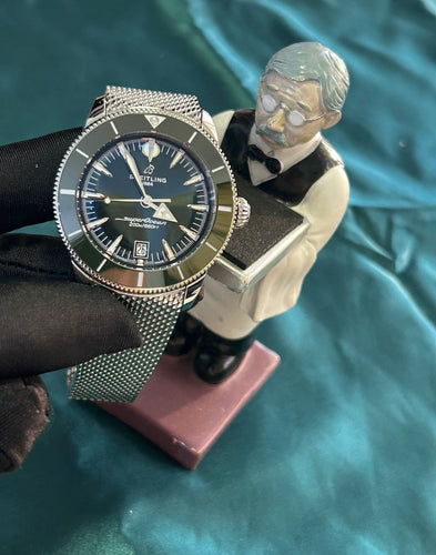 Montre Montre Breitling Superocean Heritage B31 Automatique 42 mm Vert AB3111361L1A1 58 Facettes AB3111361L1A1