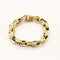 Bracelet Bracelet en or jaune et or blanc 58 Facettes CAN12843