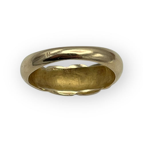 Bague 55 Bague jonc torsadée or jaune 58 Facettes 149058570