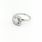 Bague 59 Bague Pompadour en or blanc Platine et diamants 58 Facettes 30884