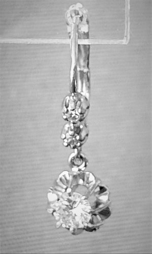 Boucles d'oreilles Boucles d'oreilles Dormeuses Diamants 58 Facettes C 666