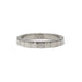 Bague 59 CARTIER - alliance lanière or blanc diamants 58 Facettes 240227R