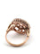 Bague 52 Bague en or rose sertie de diamants taille rose de 3,00 ct 58 Facettes