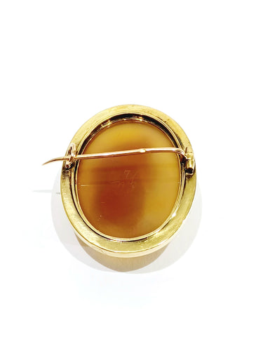 Broche Broche camée cornaline 58 Facettes